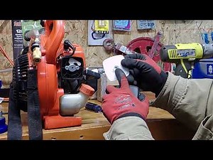 Quick carburator repair/replacement Echo leaf blower