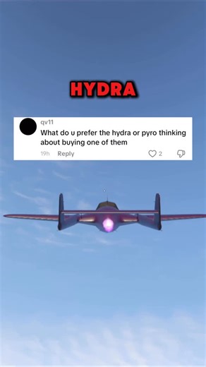 Matthew Parsons on Instagram: "Hydra vs Pyro, Which is better? #gta5online #gtaonline #gtav #gta5 #gta"