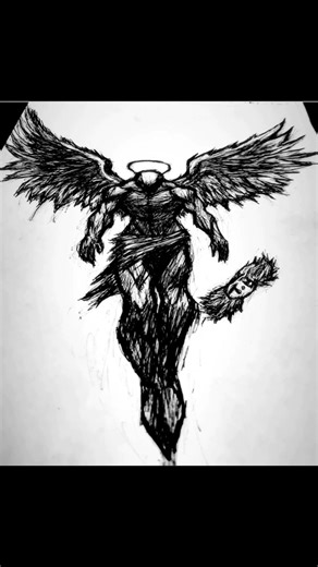 tutorial to draw an angel #artist #sketch #sketchbook #artyoutuber #artstudy #angelart #fanstasy