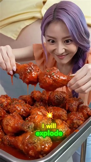 What did Rumi do as Jinu was getting ready for eating contest?🔥🤣#kpop #kpopdemonhunters #rumi #jinu