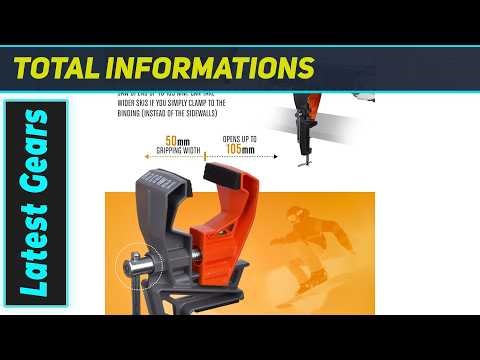 RaceWax Ski Vise Set: Unrivaled Stability for Pro Ski Tuning!