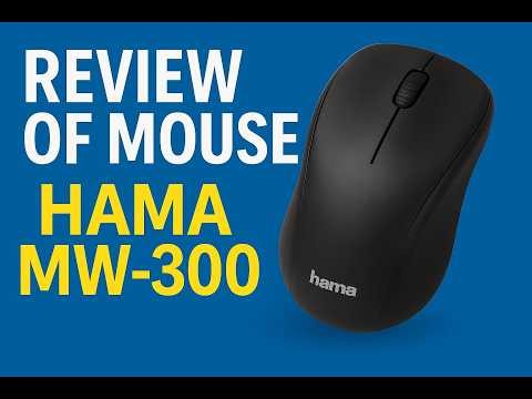 Silent mouse Hama MW-300 REVIEW
