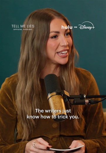 in one word? intoxicating. the #tellmelies official podcast hosted by @stassischroeder debuts january 6.