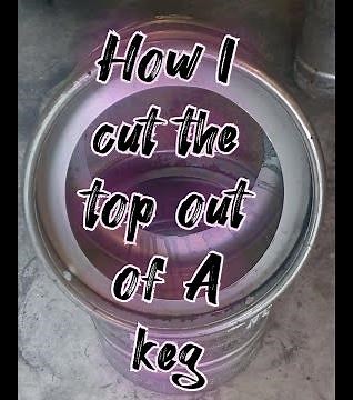 How I remove the top out of a keg
