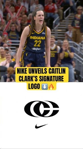 Caitlin Clark’s new logo with Nike just dropped 🙌