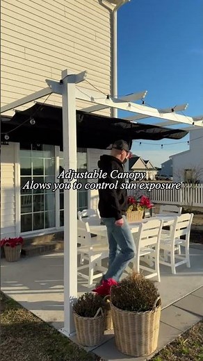 Affordable & Colorful: Retractable Pergola to Transform Your Outdoor Space