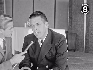 Hall of Fame Cleveland Browns quarterback Otto Graham in San Diego 1960