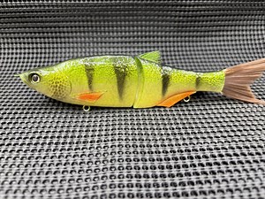 6.5" Slim Shad Glide in Perch Pattern - Etsy