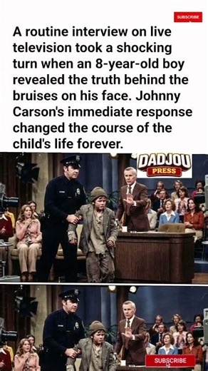 Johnny Carson Stops Live Show After 8-Year-Old Reveals a Heartbreaking Secret! #shorts #fyp