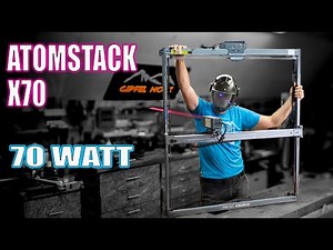 Atomstack X70 Max - Ikier K70 Max - der stärkste Diodenlaser im Test - Atomstack A70 Pro