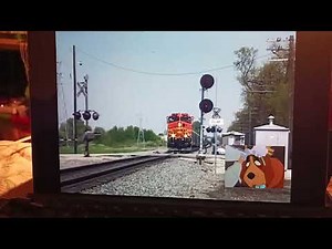 Peter Pan (1953) Poor Nana/BNSF Freight Train in Clay Illinois with Narrator