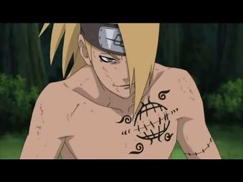 【火影忍者naruto】佐助 vs 迪達拉(地達羅)