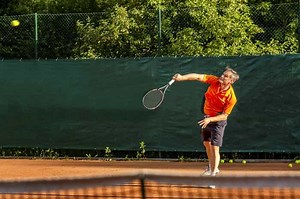 Tennis Serve For Seniors  - Senior Tennis Club