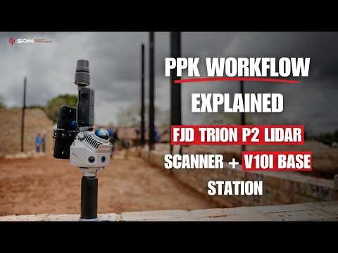 RTK Not 100% Fixed? Use PPK with FJD Trion P2 LiDAR Scanner