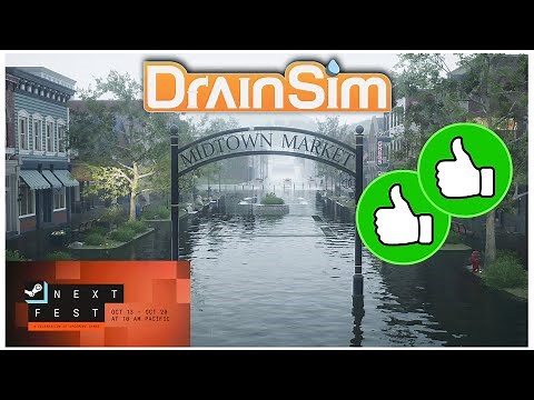 DRAIN SIM - The BEST DEMO so far for NEXT FEST!