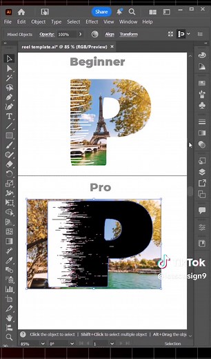 Adobe Illustrator Tutorial for Letter Poster Design