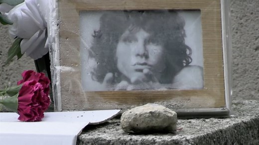 Hundreds gather in Paris to honor Jim Morrison on 50th anniversary of death