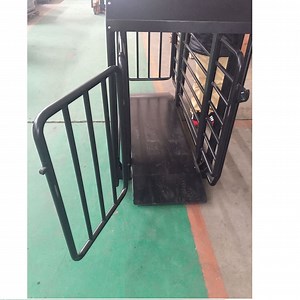 [Hot Item] Pig Trolley Electric Modern Equipment for Pigs Animal Weighing Scales