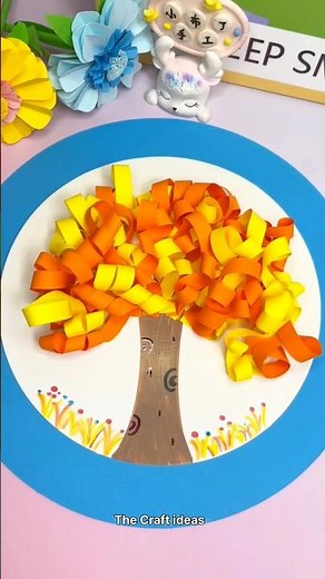 Easy tree making ideas | how to make tree with paper se tree kaise banaye | diy craft ideas #tree