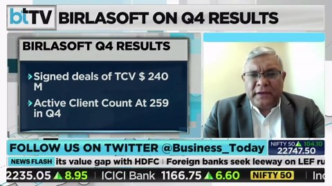Birlasoft Q4 Results: PAT Up 12%, Dividend Of Rs 4 Per Share