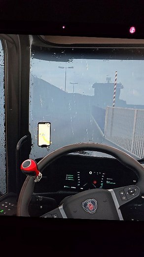 195K views · 3.9K reactions | Heavy rainfall today. We can't drive because of zero visibility  ️☔ #EuroTruckSimulator2 #ets2mods #fblifestyle | OBiFLY | Facebook