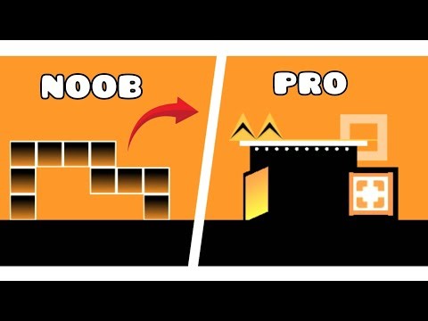 How To Make A Epic Modern Block Design In Geometry Dash