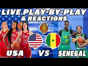 USA vs Senegal | World Cup Qualifiers | Live Play-By-Play & Reactions