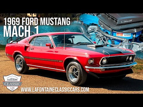 1969 Mustang Mach 1 428 Super Cobra Jet | 4-speed | DragPack!