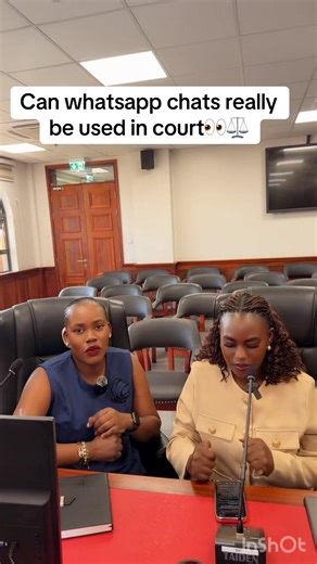 People think WhatsApp messages are just talk. Wrong. In Uganda, WhatsApp chats can be admitted as evidence in court if you can prove: ✔️ the time and date (timestamp) ✔️ the phone belongs to that person ✔️ the messages are authentic and not edited Screenshots alone are not magic — proof matters. Think before you type. That “deleted” message might still speak in court. ⚖️📱 #foryoupage #LegalTikTok #LawTok #WhatsAppEvidence #fyp @Racheal @ESQ Christina @Uganda Law Society @@Lauryn Socials |Law St