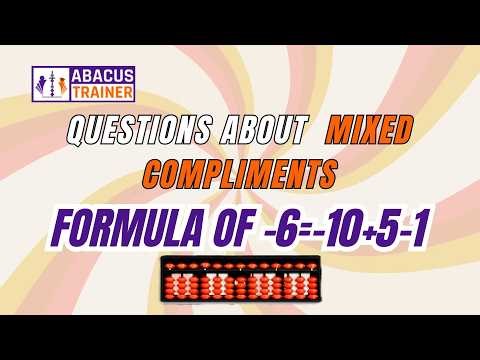 Abacus Mixed Complements Formula | Fast Mental Math Trick for Kids | Abacus Trainer