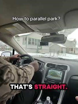 Student driver learns easy steps to parallel parking #ParallelParking #MRRoadReady #DriversEducation