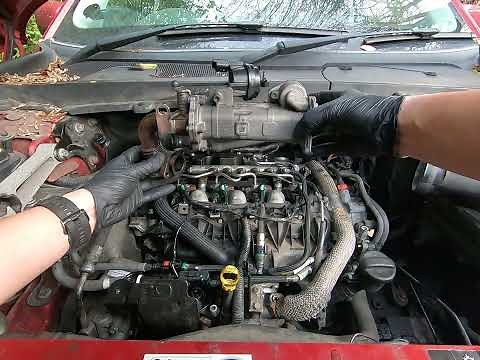 Land Rover Freelander 2 (2006-2014). EGR replacement method (without removing the firewall).