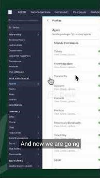 How to add user profile and roles on Zoho Desk