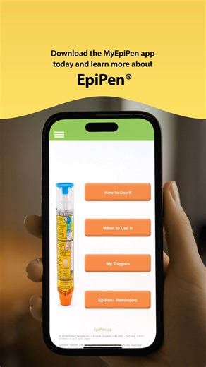 390K views | Simple. Easy. Effortless. Download the free MyEpiPen - Canada app to help you learn more about your EpiPen. --- EpiPen auto-injectors may not be right for you. Please consult your healthcare professional and always follow the label. EpiPen auto-injectors are indicated for the emergency treatment of anaphylaxis. EpiPen is emergency treatment that does not replace seeing a doctor or going to the hospital. | EPIPEN CANADA | Facebook