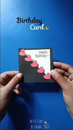 Easy birthday card ✨🎉🎂 #diy #birthday #papercraft