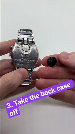 How to Replace the Watch Battery on your Swatch Watch | Swatch Battery Replacement