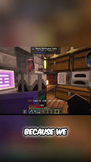 Minecraft Storage Secrets: Unlock Your Inventory's Full Potential! #shorts