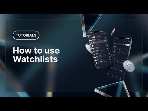 How to use Watchlists on the XM App or website