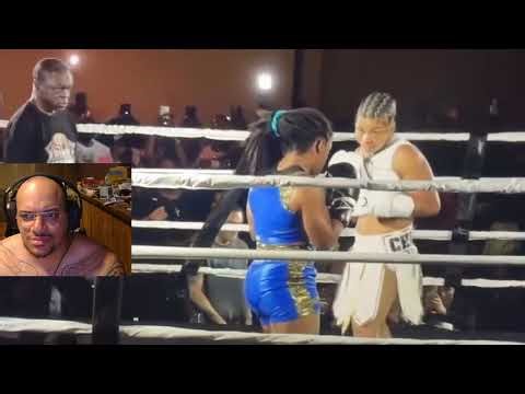 Chrisean Rock vs Zenith Zion Full Fight | Chrisean Malone XRumble Boxing Reaction