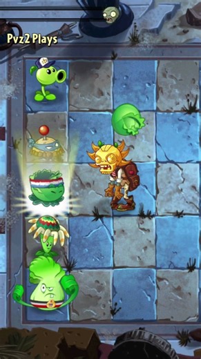 Peashooter & Cabbage Pult Vs. Curiohead Adventure / Plants Vs. Zombies 2