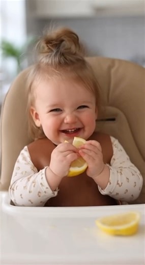 Kid trying lemon for the first time... | Bible Epics