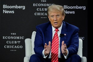 WATCH: Trump sings praises of tariffs during conversation with Bloomberg News