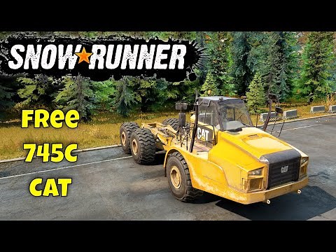 SnowRunner - How to unlock the Caterpillar 745C (Cat Dumper)