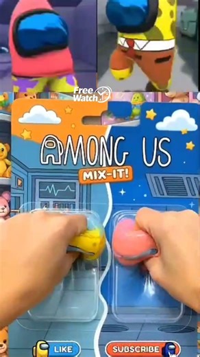 UNBOXING SpongeBob SquarePants x Patrick Star #spongebob #amongus