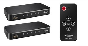 Rocketfish's 4-Port 4K HDMI Switch Box plus remote now down to $50 (Reg. $80)