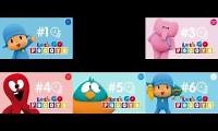 Mix of 6 videos from youtube : Let's Go Pocoyo - 6 Videos In One