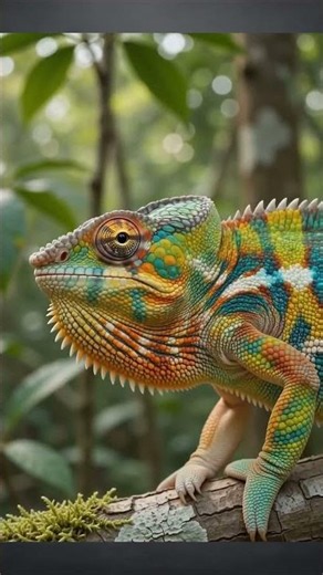 How Chameleons Change Color in Seconds