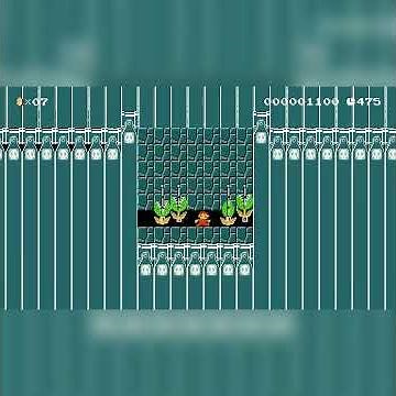 Tiny or Huge by Warpuppy #shorts 🍄Super Mario Maker 2 ✹4K Switch 2 No Commentary #dlw