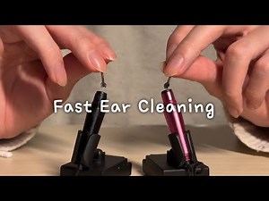ASMR Fast & Gentle Mini Mic Ear Cleaning (No Talking)
