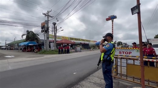1.1K views · 69 reactions | LOOK: PSSg Kenneth V Blanza, duty mobile patroller conducted information dissemination thru OPLAN TAMBULI regarding vehicular accidents safety tips to prevent accidents, improve traffic flow, and enhance the safety of all road users along National Highway Barangay District 3, San Manuel, Isabela today October 21, 2025. #SaBagongPilipinasAngGustongPulisLigtasKa | San Manuel PS | Facebook
